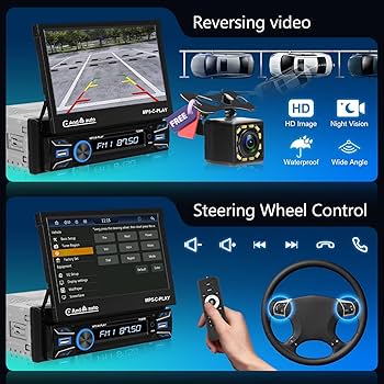 Amazon.co.jp: Hodozzy 1Dinの無線 Carplayカーオーディオ無線
